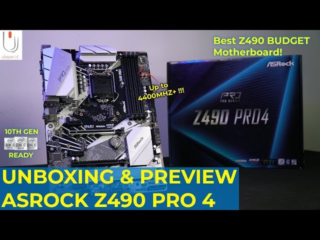 Mainboard Asrock Z490 Pro4