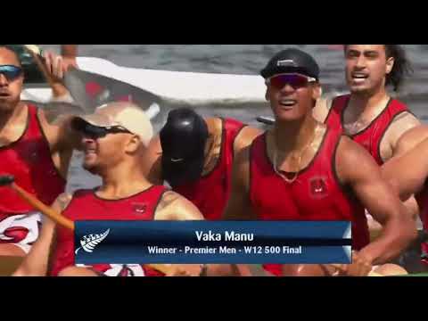 2025 Waka Ama Sprint Nationals - Premier Men W12 500m Final