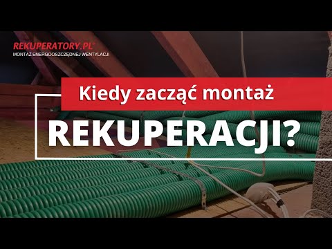 Jak zaplanować montaż? Kiedy jest za późno? Co z projektem?