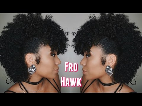 How To: FROHAWK on Natural Hair