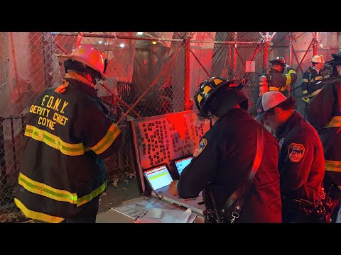 FDNY Manhattan 10-77 Box 0945 Fire was on the 8th Floor of a NYCHA Apartment Building