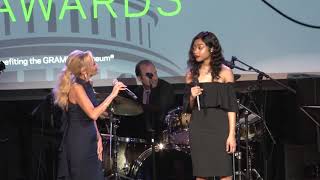 Kristin Chenoweth performs a &quot;Wicked&quot; duet at Grammys on the Hill