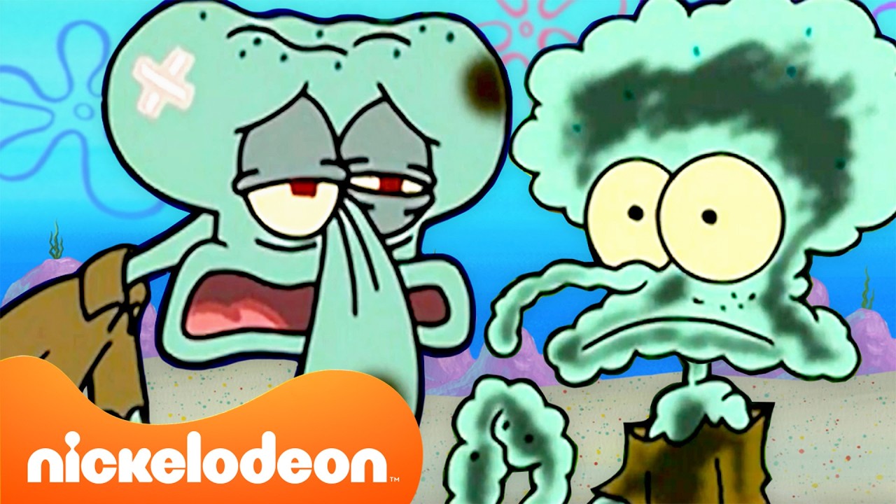 أكثر لحظات شفيق ألمًا على الإطلاق! 😫 | سبونج بوب | Nickelodeon Arabia