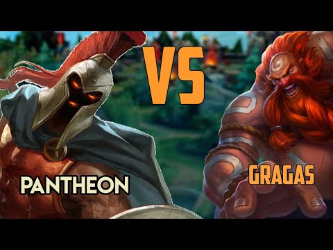 Gragas vs Pantheon || A TRUE GRAGAS ONE TRICK