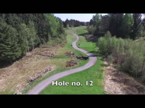 Meland Golf Club from the air