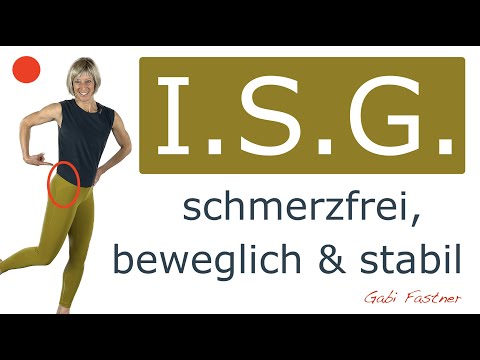 🔐17 min Iliosakralgelenk-ISG schmerzfrei, beweglich und stabil | ohne Geräte