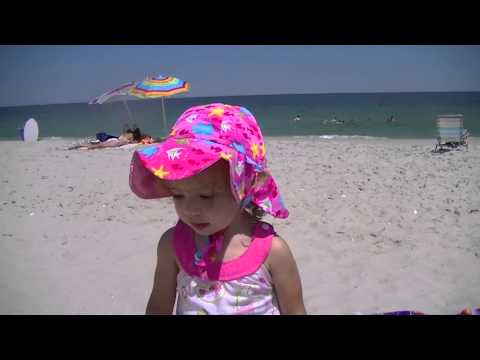 Jersey Shore Adalyn at the beach 1