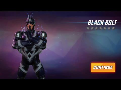How to unlock black bolt in Marvel strike force #marvelstrikeforce #marvel #avengers