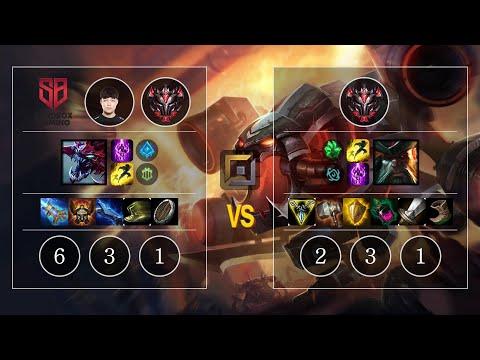 SB Summit Cho'Gath vs Gangplank Top - KR GrandMaster Patch 10.10