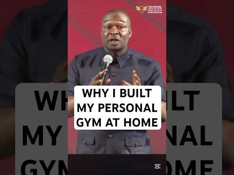 Why I built my personal Gym at home #apostlejoshuaselman #motivation