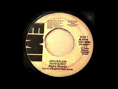 Alpha Blondy And The Wailers - Jerusalem  (EMI)