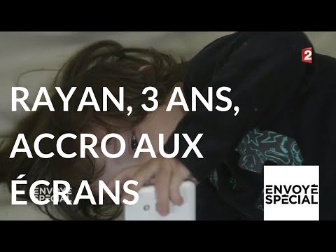 Envoyé spécial. Rayan 3 ans, addict aux écrans - 18 janvier 2018 (France 2)