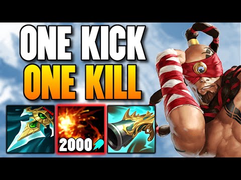 EVERY LEE SIN KICK DEALS BONE-SHATTERING DAMAGE WITH FULL LETHALITY - League of Legends