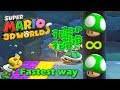 Super Mario 3D World - Infinite Lives Glitch (Fastest ...