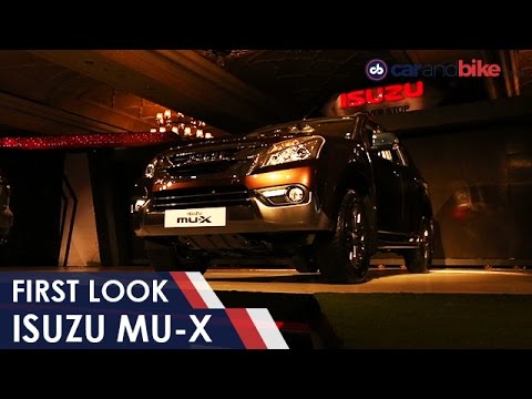 Isuzu MU-X First Look
