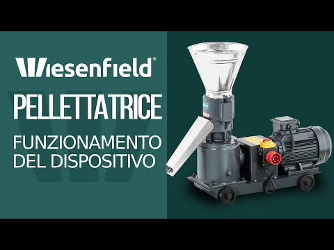 Video - Pellettatrice - Max. 100 kg/h - Ø 120 mm