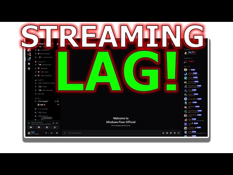 Discord Stream Lag & FPS Drop Fix  Screen Share & Gameplay