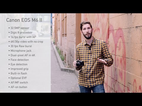 External Review Video 7YOIzjr2z1g for Canon EOS M6 Mark II APS-C Mirrorless Camera (2019)