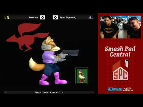 SPC 168 Melee Grand Finals - Meerkat (Fox) vs Plum Expert (Falco)