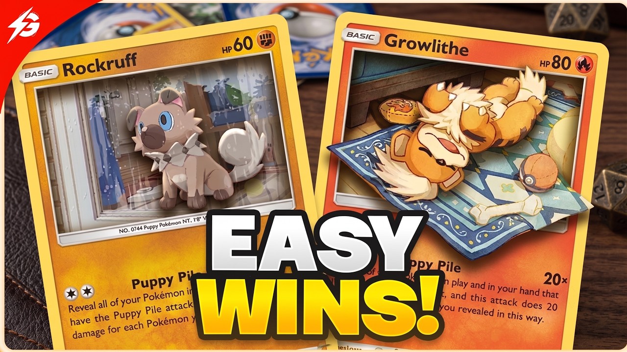 11 WIN STREAK with this INSANE Puppy Pile Deck! (MUST TRY) Pokemon TCG Pocket!