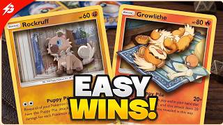 11 WIN STREAK with this INSANE Puppy Pile Deck! (MUST TRY) Pokemon TCG Pocket!