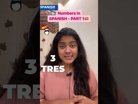 🔥Learn Spanish Numbers 1-10 in 50 Seconds! 😱✨ | Super Easy! English to Spanish #language #shorts