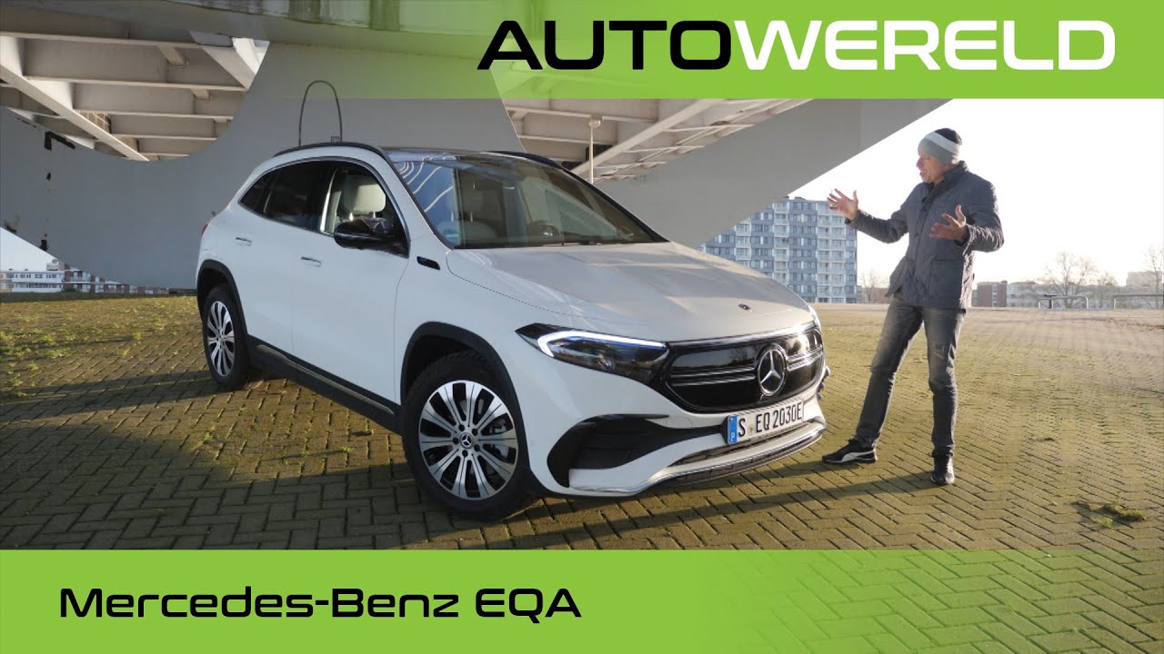 Elektrische Mercedes-Benz EQA (2021) review met Tom Coronel