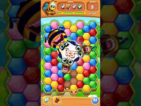 Bee Brilliant Blast Level 353 3 stars