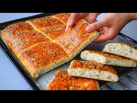 1 TEPSİ ANINDA BİTTİ 🙊 TEK TEK UĞRAŞMAK YOK ☝️ ÇÖREK YAPMAK HİÇ BU KADAR KOLAY  OLMAMIŞTI ☺️