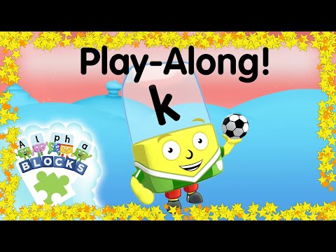 Alphablocks - Can You Find K? | #PlayALong | Phonics | Learn to Read