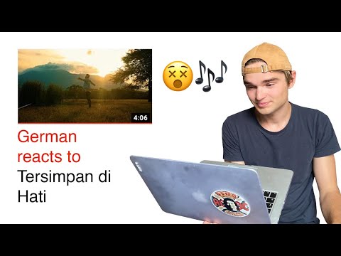 Tersimpan di Hati - Eka Gustiwana (ft. Prince Husein & Sara Fajira) | Reaksi Jerman | Lagu Masa Kini