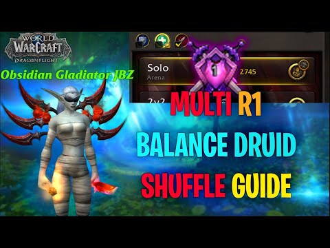 #1 Balance Druid Shuffle Guide | How to get CR! | 10.2.7 Boomy PvP