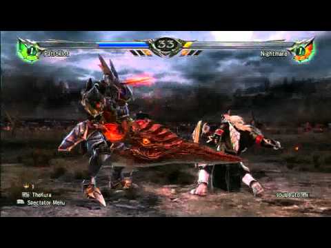 soulcalibur5 live tournament plruto vs kura