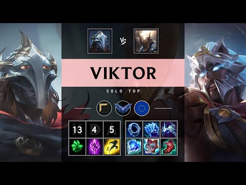 Viktor Top vs Pantheon: Godlike - EUW Diamond Patch 14.24