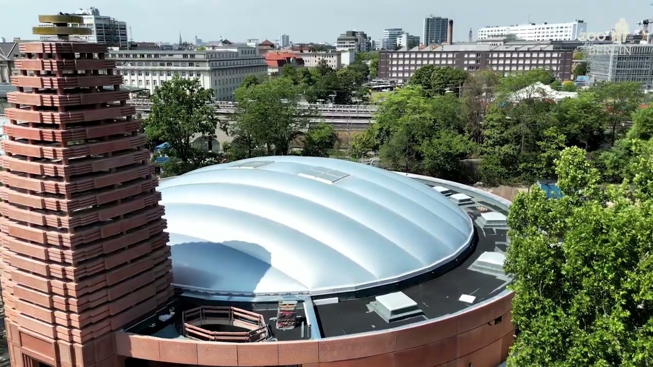 Update: Neue Nashornanlage im Zoo Berlin nimmt Gestalt an - New Rhino habitat at Zoo Berlin