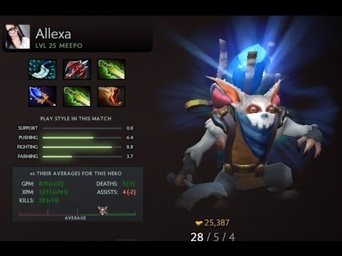Dota 2 - Meepo RAMPAGE 3K MMR