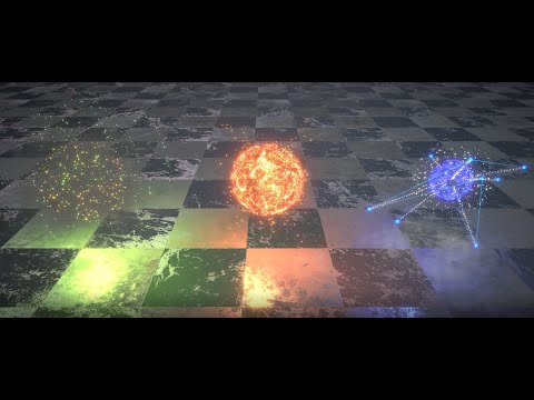 「Triple Aura」Unity Effect VFX