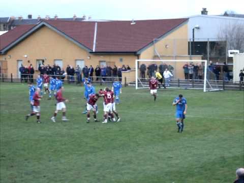 Musselburgh v Linlithgow Rose - 15/01/11 - Manson Cracker seals Victory