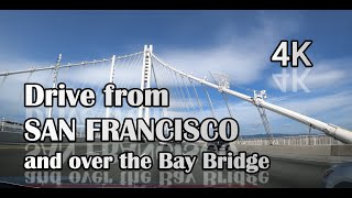 Drive from San Francisco over the Bay Bridge and through the Caldecott Tunnel - 4K POV 04/24/2021