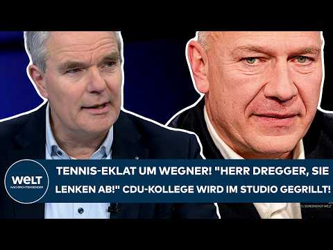 Video Thumbnail: BERLIN: Tennis-Eklat um Wegner! "Herr Dregger, Sie lenken ab!" CDU-Kollege wird im Studio gegrillt!