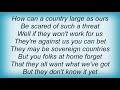 Billy Bragg - The Marching Song Of The Covert Battalions Lyrics