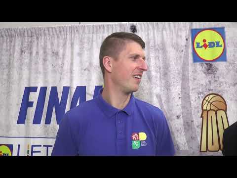 Jaunių U17 vaikinų komentaras po bronzinio finalo: Mindaugas Tamušauskas (Plungės SRC)