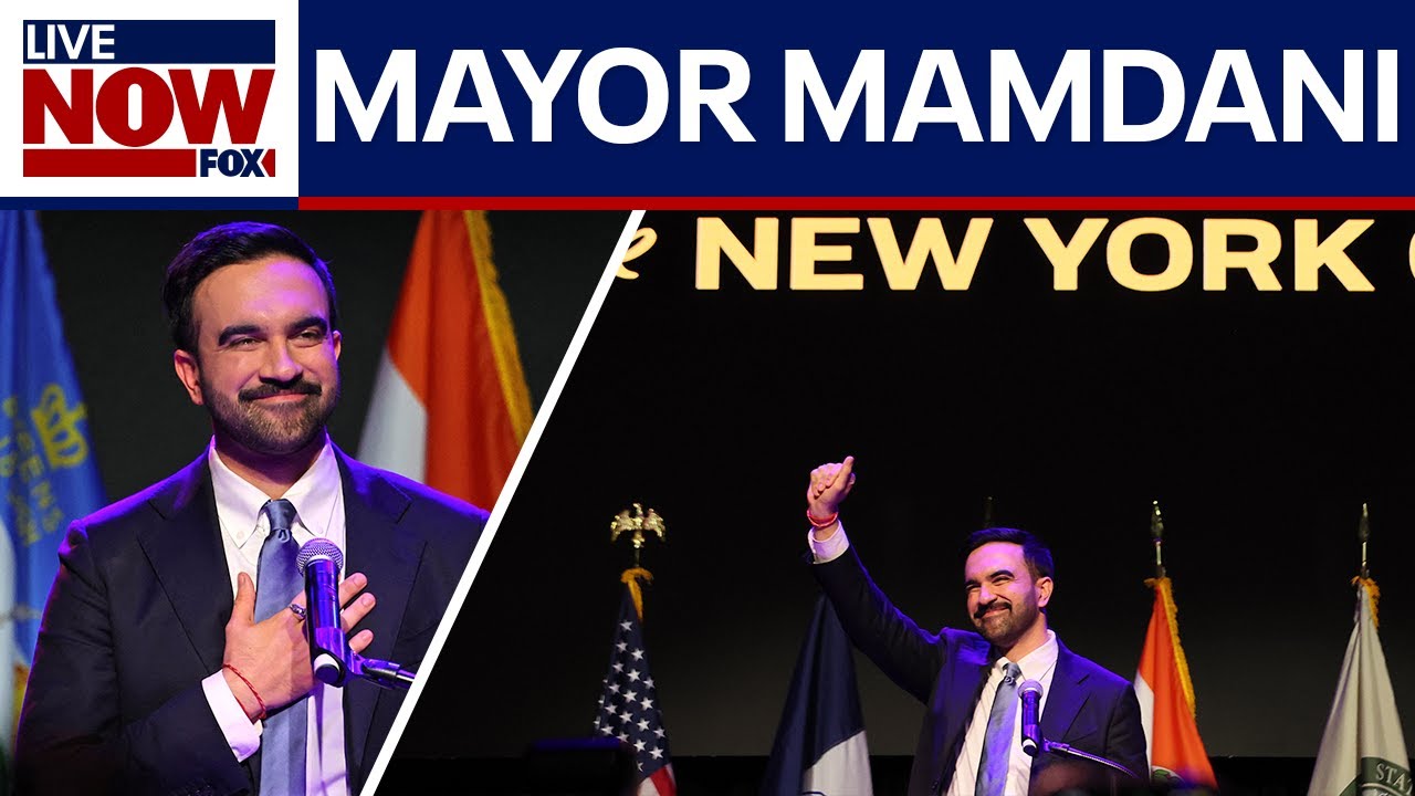 Mamdani gives victory speech after NYC mayor race win