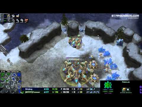 Dirtybag (p) Vs Franscar (t) - Starbow game