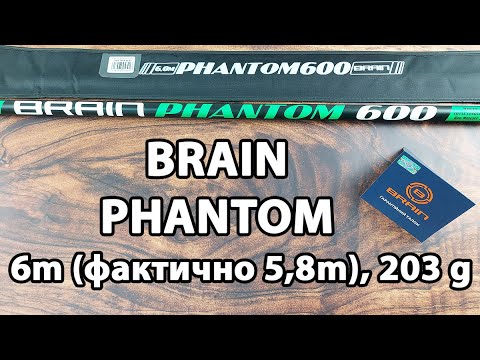Вудлище Brain Phantom 6m, фактична довжина 5.8 m, 203 g