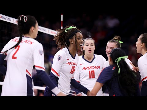 California vs. Arizona | Game Highlights | NCAA Women's Volleyball | 2022 Season
