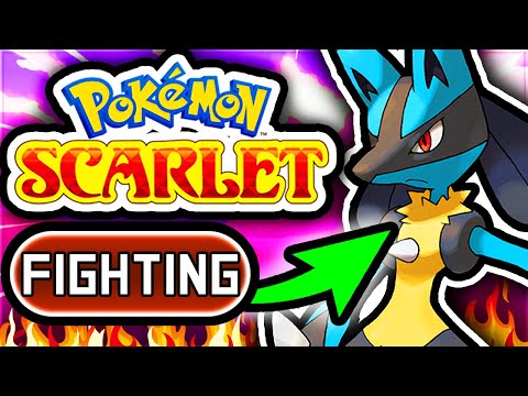 Can You Beat Pokémon Scarlet Using ONLY FIGHTING TYPES?