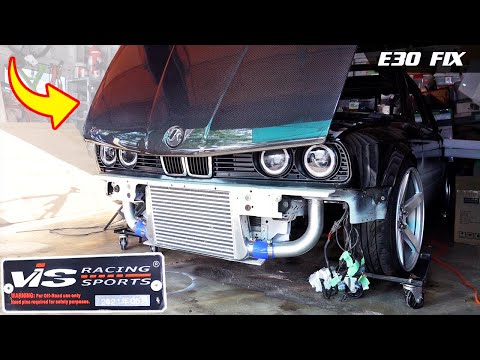 E30 Fix 20 | $899 VIS Racing Carbon Fiber Hood OEM Style