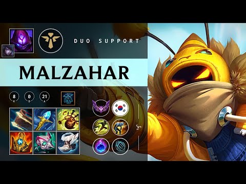Malzahar Support vs Pyke - KR Master Patch 26.01