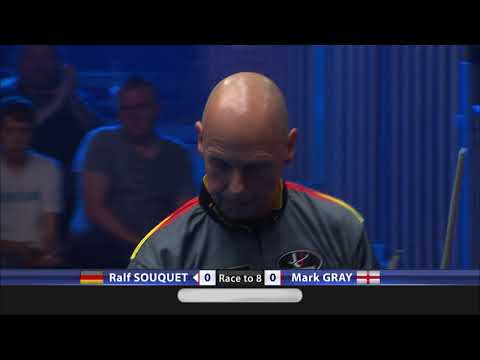 Ralf Souquet vs Mark Gray | 2015 World Pool Masters | Quarter Final